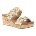 thumbnail image 2 of Corkys Womens Total Knockout Braided Studded Slide Wedge  Casual Shoes, 2 of 5