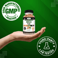 thumbnail image 5 of Kaya Naturals MACA Plus (30 Capsules) | Maca Root Capsules for Women and Men | Black Pepper with Red, Yellow, and Black Maca Root Powder | Natural Energy Supplement and Herbal Supplement, 5 of 8
