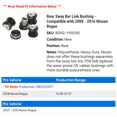 thumbnail image 2 of Rear Sway Bar Link Bushing - Compatible with 2008 - 2016 Nissan Rogue 2009 2010 2011 2012 2013 2014 2015, 2 of 2