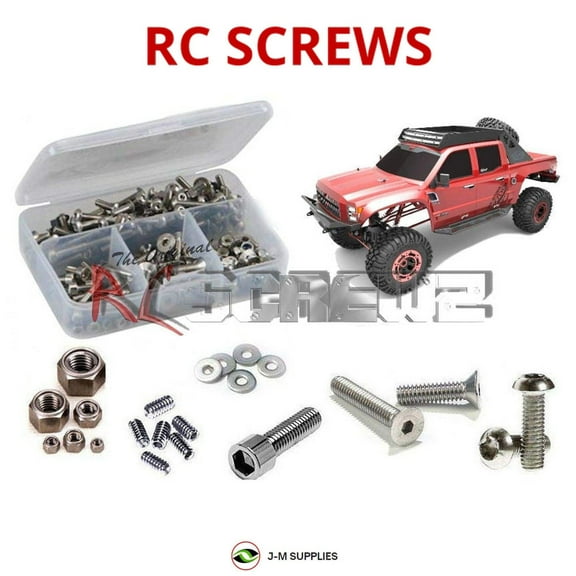 RCScrewZ Stainless Steel Screw Kit rcr063 for RedCat Racing 1/5th Clawback Rock Crawler | SET