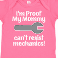 thumbnail image 4 of Inktastic Mechanic Daddy Proof Mommy Cant Resist Boys or Girls Baby Bodysuit, 4 of 5
