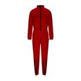 thumbnail image 6 of UAMVSH Cropped Jackets Sets for Women Soft Athletic Long Sleeve Coats with Zipper Soft Drawstring Sweatpants 2 Piece Outfits(X-Large,Red), 6 of 6