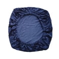 thumbnail image 1 of Funda de asiento impresa Funda de asiento de silla Funda de asiento de silla giratoria Funda de asiento de silla gris con azul, 1 of 6