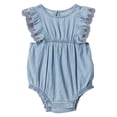 thumbnail image 1 of Conjunto de Una Pieza para Bebé Niño GAP en Denim Lavado Claro 18-24M, 1 of 1