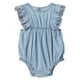 thumbnail image 1 of Conjunto de Una Pieza para Bebé Niño GAP en Denim Lavado Claro 18-24M, 1 of 1