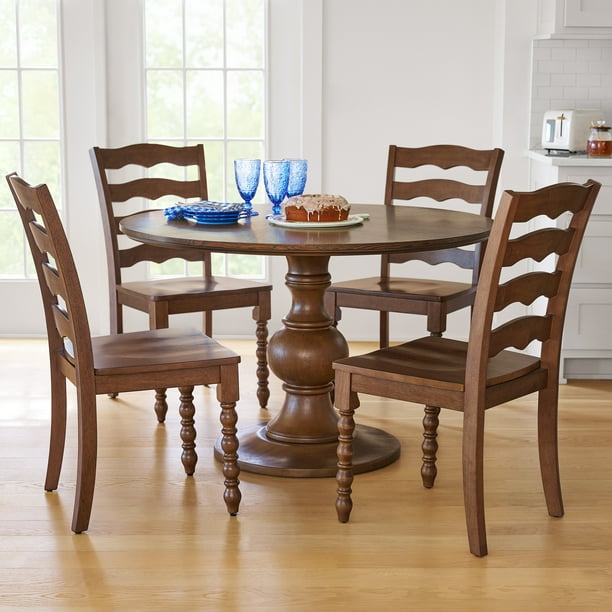 The Pioneer Woman Harper Solid Wood Farmhouse Dining Chairs, Set