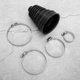 thumbnail image 1 of CV Boot Cover, Universal Silicone CV Axle Boot Dust Cover Ball Head Constant Speed Round Clamp Kit, 1 of 8