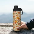 thumbnail image 7 of Yiaed Fall Autumn Print Sports Insulated Kettle Bottle Reusable Stainless Steel Insulated Cup, Outdoor Portable Casual Stainless Steel Insulation Cup, 7 of 7