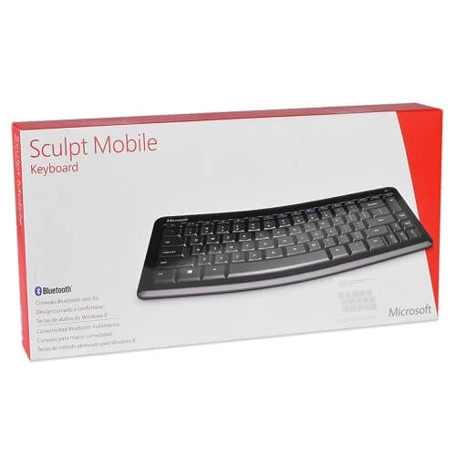 Microsoft Sculpt Spanish Bluetooth Keyboard Mobile Wireless