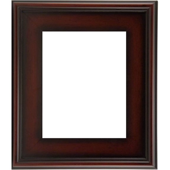HZAT Plein Air Style Frame, Mahogany, 12x12", 2.75" Wide, 1/2" Rabbet Depth, Museum Quality for Art Panels, Canvas, Pictures