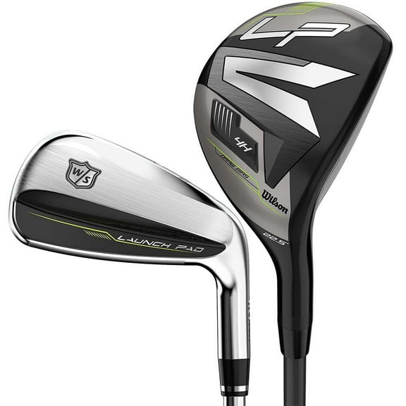 Wilson Golf Staff Launch Pad 2 Combo Irons #4, #5 Hybrids, 6-PW Regular Flex (Graphite)