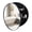 Brushe Black-66, variant on VIWILII Round Medicine Cabinet with Mirror, 20x20 Inch, Brushed Gold, Surface Mount Bathroom Storage with 2 Fixed Shelves