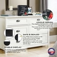 thumbnail image 3 of LifeSong Milestones Memorial Black Shadow Box Urns for Cremation Ashes - In Memory Of Nana, 3 of 7