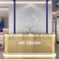 thumbnail image 4 of Coffee Executive Reception Desk Cashier Checkout Beauty Office Luxury Reception Desk Supermarket Meuble Caisse Furniture HDH My Lux Decor Round, 4 of 7
