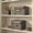 Grey, variant on 2-Pack Decorative Linen Storage Bins with Lids, Home Organizer Boxes for Photos, Documents and Keepsake Storage