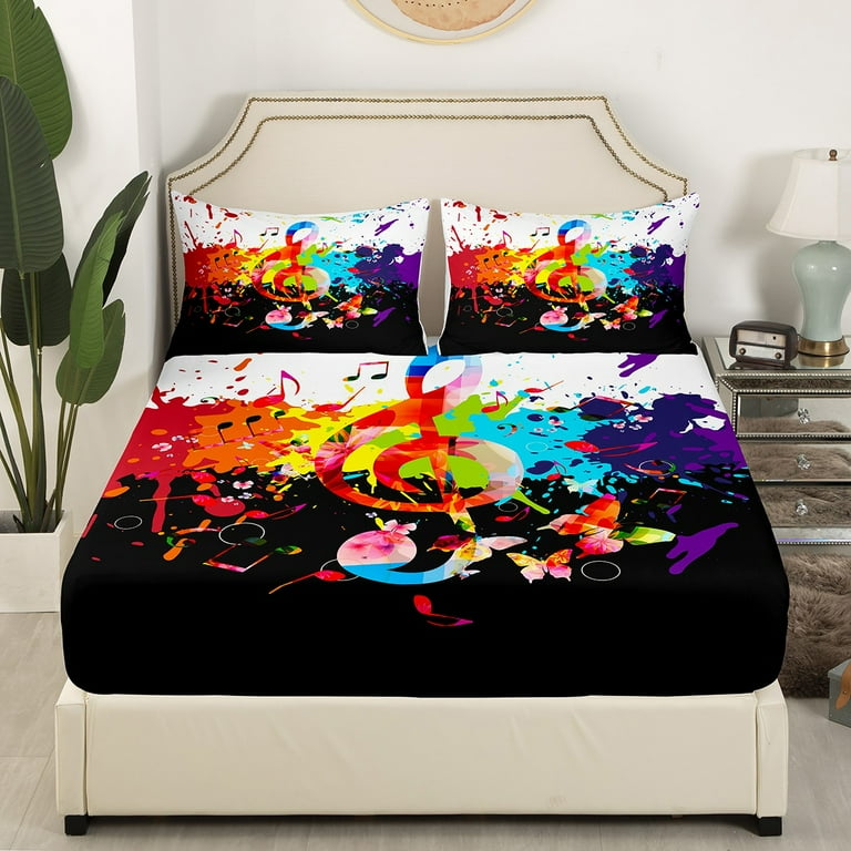Music Themed Bedroom Set