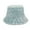 Blue, variant on Women's Plush Bucket Hat Soft Winter Fisherman Cap Warm Textured Wide Brim Beanie for Cold Weather Red One Size