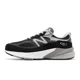 thumbnail image 2 of New Balance 990 V6 Made in USA NB Black Silver White Men Casual Shoes M990BK6-D, 2 of 6