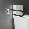 thumbnail image 3 of Wall Mounted Toilet Safety Support, Foldable Grab Bar in Commercial and Residential Places for Pregnant Women, Disabled People, Elderly People, Postoperative Mobility Difficulties, 3 of 18