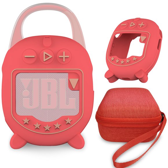 Accesory JCHPINE Funda rígida y funda de silicona para JBL Clip 5