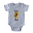 thumbnail image 1 of CafePress - Pomeranian Dad - Cute Infant Baby Football Bodysuit, 1 of 1