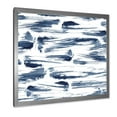 thumbnail image 2 of Designart 'Blue Abstract Aquatic Texture' Modern Framed Art Print, 2 of 4