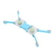 thumbnail image 5 of Almohadilla de enfriamiento para computadora portátil, soporte para refrigerador de radiador plegable USB, luz portátil con soporte antideslizante (azul), 5 of 5