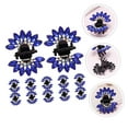 thumbnail image 4 of 12pcs Butterfly Rhinestone Clip Rhinestone Barrettes for Women Rhinestone Hair Clip Mini Hair Claw Clips Hair Clips Small Claw Small Claw Clips for Thick Hair Small Hair Claw Clips, 4 of 5