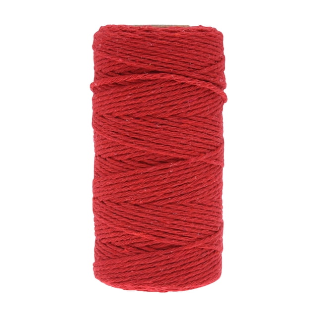Hearth & Gear 328ft Long Macrame Yarn 2 Mm Thickness In Great Colours (2 Mm (100 M)) Handmade Diy Colored Rope Woven Binding Rope Tapestry Decorative Materials Rope Rope Craft Storage Cabinet