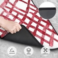 thumbnail image 3 of General 4pc Car Floor Mat Water Resistant Dust Resistant Slip Elastic Soft Easy To Install Used On Most Cars Truck Cargo Suv Crimson Moroccan Trellis Hand-Drawn Sketch_2, 3 of 6