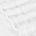 thumbnail image 3 of Superior Hays 3 Piece Cotton Plush Towel Set, Ultra Soft Absobent Towels, White, 3 of 12