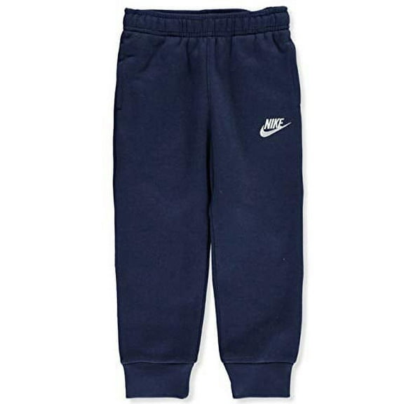 Nike Boy's Club Fleece Rib Cuff Pants Little Kids Midnight Navy 7 Little Kid