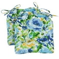 thumbnail image 4 of Blazing Needles 16-inch Polyester Patterned Outdoor U-shaped Chair Cushions (Set of 2), 4 of 5