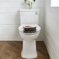 thumbnail image 2 of ZIATUBLE Christmas Black Cat Toilet Lid Dust Cover Machine Washable Seat Covers Easy to Install Toilet Lid Cover with Stretch Edges Seat Protector Cover for Home Xmas Decor, 2 of 6