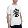 thumbnail image 2 of Burger King Logo Men'S Basic Short Sleeve T-Shirt Vogue White 4x-Large, 2 of 8