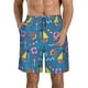 thumbnail image 1 of Fotbe Sailboat With Sailing Trajes de Baño Estampados para Hombre, Shorts de Verano de Secado Rápido, Ropa de Playa, Bañadores-Large, 1 of 6