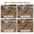 thumbnail image 7 of ODIKA 9'x12' Washable Area Rug Southwestern Cowboy Motif Mens Decorations Reindeer Lone Cabin Flowing Dynamic for Great Room, Indoor Concept, Large Living Low Pile, Flatwoven, 7 of 7