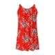 thumbnail image 5 of ICHUANYI Clearance Women's Beach Dress Bikini Beachwear Coverups Casual Vacation Short Summer Halter Dresses(Red, M) ICHUANYI WER2023080817167, 5 of 5
