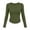 Army Green, variant on Tqcoqu Womens Long Sleeve Shirts Fitted Going Out Tops Basic Tee Casual Work Clothes Trendy Fall Outfits