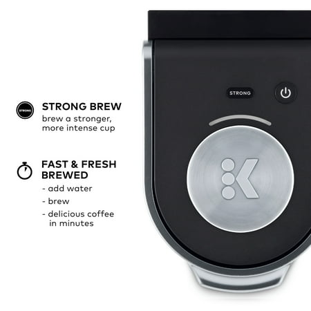 Keurig - K-Mini Plus Single Serve K-Cup Pod Coffee Maker - Matte Black