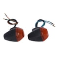 thumbnail image 4 of Motorbike Indicator Lamp, Rugged Break Proof High Brightness Front Turn Signal Lights Easy To Install Scratch Resistance  For Motorcycle Yellow,White,Black, 4 of 8
