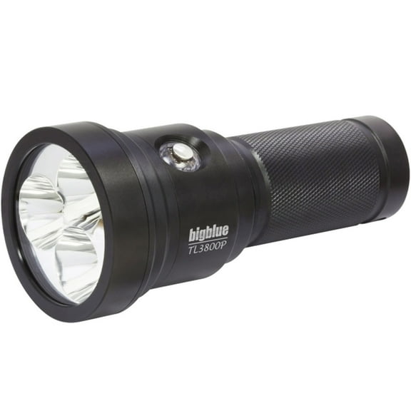 Bigblue 3800 Lumen Narrow Beam Technical Light, Black