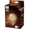 thumbnail image 4 of Philips Vintage 60W Equivalent Amber G25 Medium LED Decorative Light Bulb 565887, 4 of 5