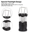 thumbnail image 3 of 2 Pack LED Camping Lantern Bright Portable Survival Lanterns, 3 of 5