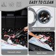thumbnail image 5 of Qpednta Universal Skiing Snowman Cargo Liner 29"x39" Trunk Floor Mat, Heavy Duty Polyester Carpet Anti-Slip Easy to Clean Water & Stain Resistant Perfect for Outdoor Fits SUV Sedan Truck, 5 of 7