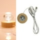 thumbnail image 5 of Redonda de Madera con Luz Nocturna LED para Cristal Esfera de Cristales 12cm Yuyangstore Base de pantalla, 5 of 8