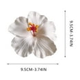 thumbnail image 3 of Hawaiian Flower Hair Clip, Artificial Flower Hairpin, Simulated Fusang Floral Head-dress Accessories for Summer Luau Party, Durable Lightweight Faux Flower Hair Clip for Beach Wedding and Daily Wear, 3 of 8