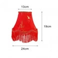 thumbnail image 3 of Gazechimp Floor Light Cover Tassel Fabric Desk Light Shade for Apartment Hotel Bed, 3 of 8