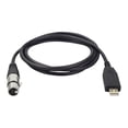thumbnail image 2 of Cable de micrófono USB CUTICAT convertidor de enlace de micrófono a XLR 6.6 pies, 2 of 6