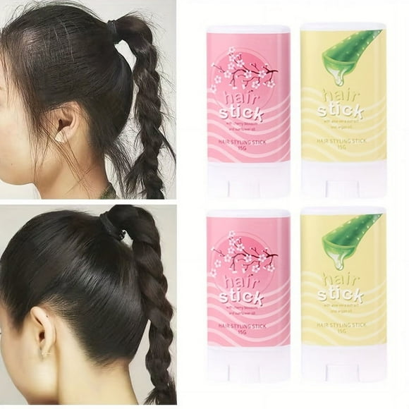 Broken Hair Finishing Stick Finishing Hair Cream Refreshing Not Greasy Feel Shaping Gel Cream Hair Wax Stick For Frizzy Hair And Fly Away